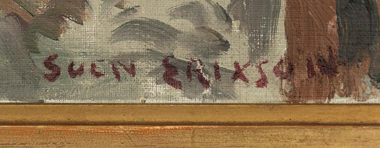 Sven X:et Erixson, I olivlunden.