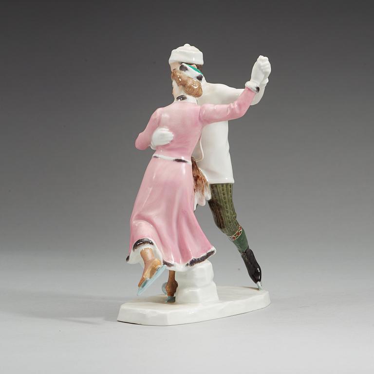 FIGURGRUPP, porslin. Meissen, tidigt 1900-tal.