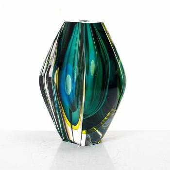 Mona Morales-Schildt, vase, "Ventana", Kosta.