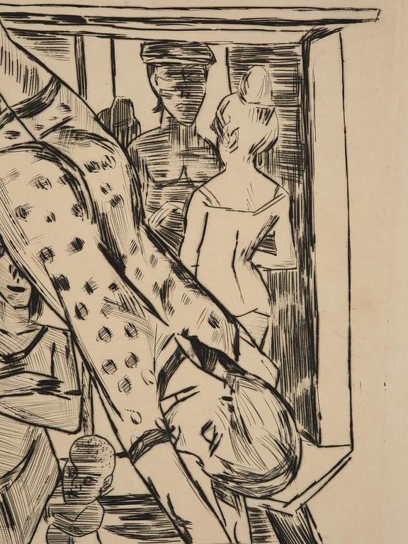 Max Beckmann, "Frauenbad“.