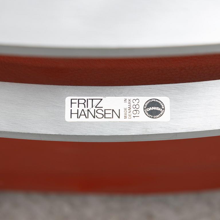 Poul Kjaerholm, fåtöljer, ett par, "PK 22", Fritz Hansen, Danmark, 1983.