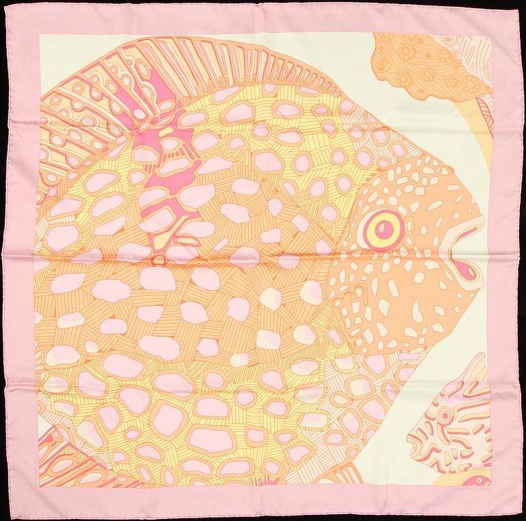 SCARF, "Grande Fonds (détail)", Annie Faivre, Hermés, Paris.
