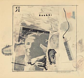 Robert Rauschenberg, "Dwan Gallery Poster".