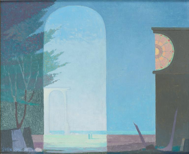 Sven Jonson, "Den blå hatten"  (The blue hat).