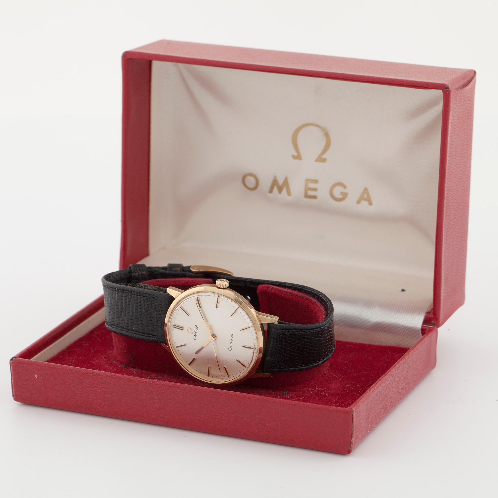 OMEGA, Genève, armbandsur, 33 mm.