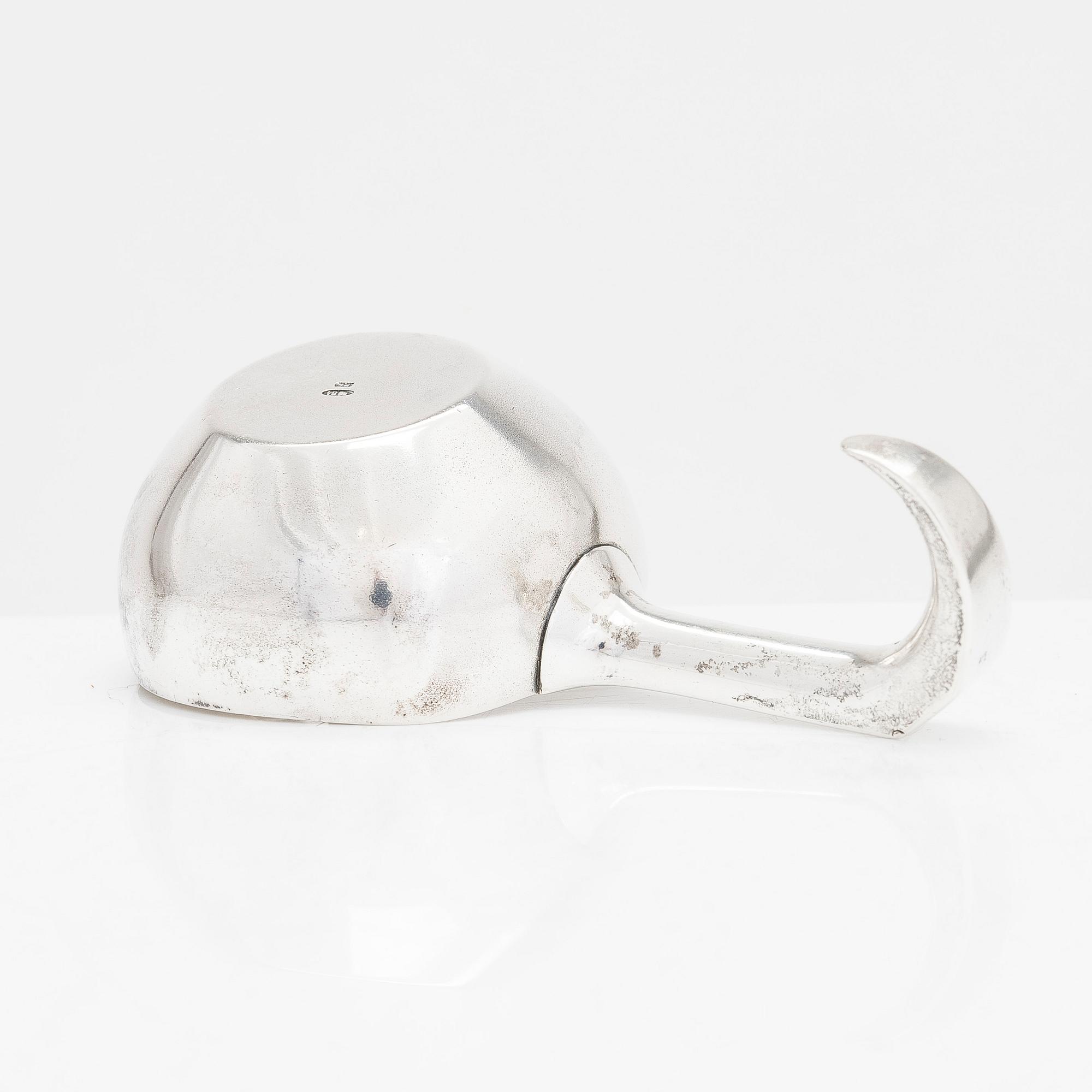 A silver covsh, Saint Petersburg 1908-26. Unidentified master.