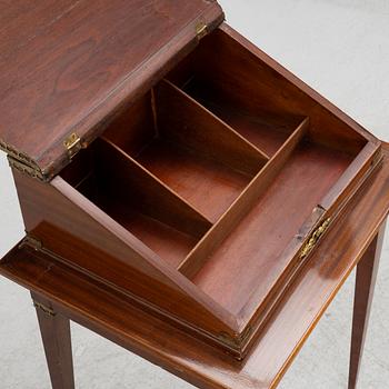 A standing desk, around 1900.
