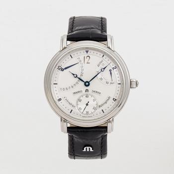 MAURICE LACROIX, Masterpiece, Calendrier Rétrograde, wristwatch, 43,5 mm,
