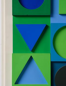 Victor Vasarely, "Zaphir - negatif".