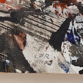 Carl Fredrik Reuterswärd, olja på duk, signerad och daterad 1960.