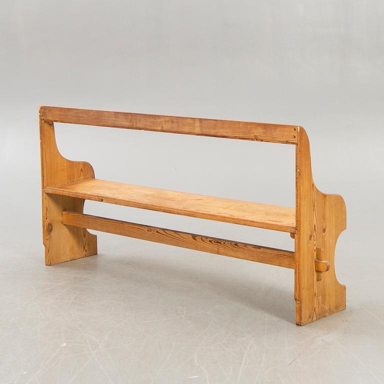 Bänk 1900-talets mitt.