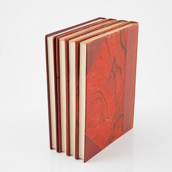 Bokverk, Svenska slott och herresäten, ny samling, 3 + 1 volymer, Natur och Kultur, Stockholm, 1932-1934.