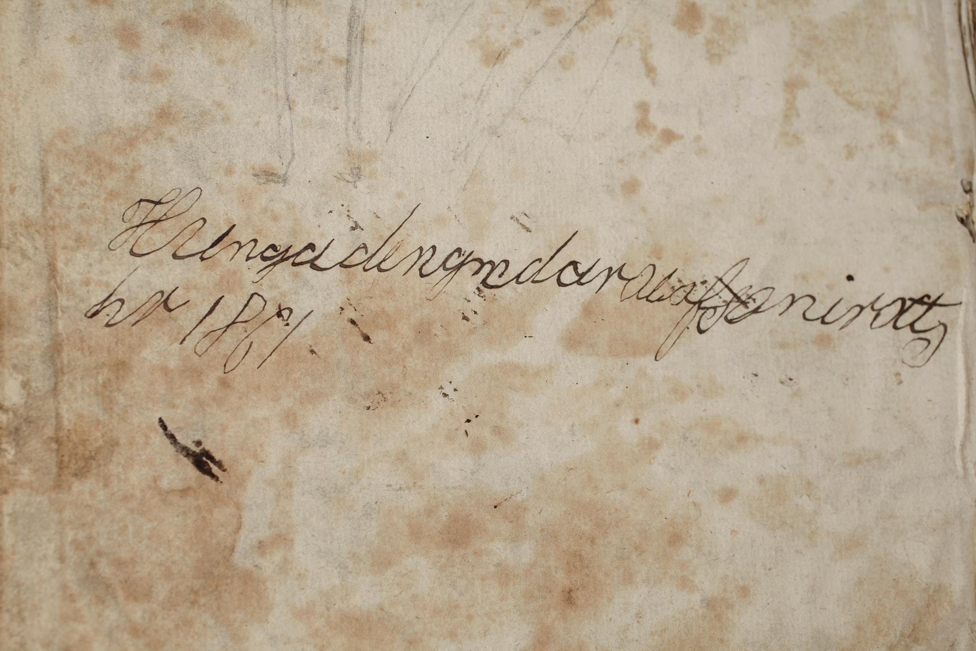 BOK, "Bättrings Basuun...", av M A. Hasselqwist, Stockholm 1680.