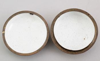 LOCKDOSA, emaljarbete, Kina, Qianlong 1736-1795.