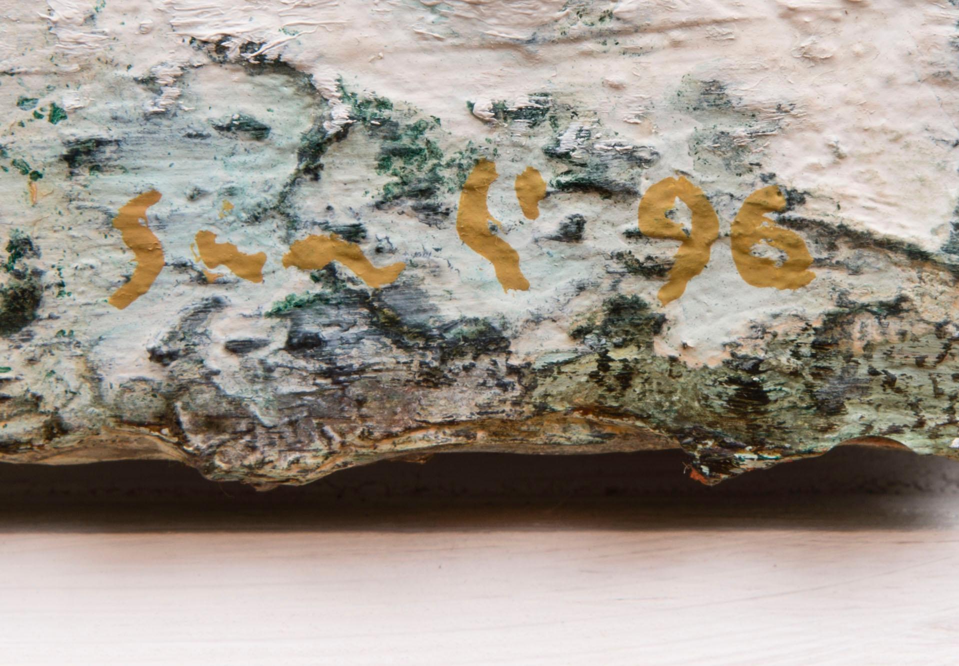 TUOMO SAALI, olja på duk, uppfodrad på skiva, signerad och daterad -96.