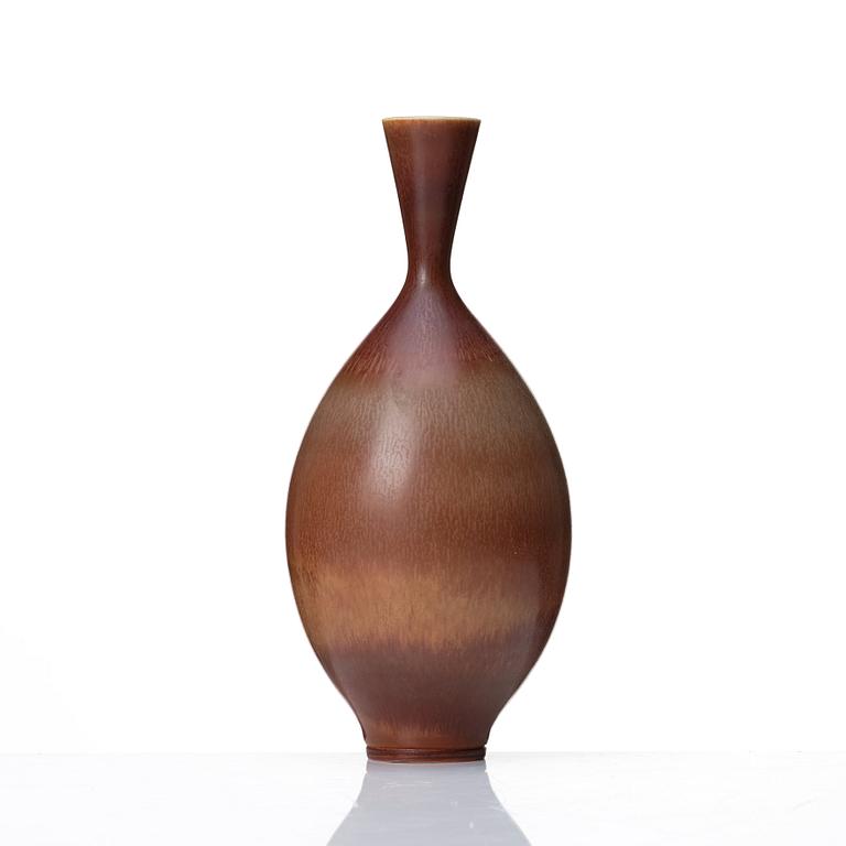 Berndt Friberg, a stoneware vase, Gustavsberg studio, Sweden 1968.