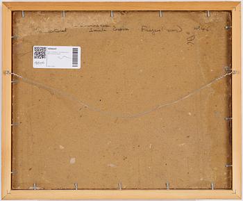 Paul Bret, oil on paper-panel, signed and dated -46.