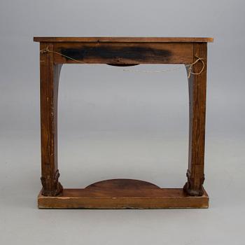 KONSOLBORD samt SPEGEL, Karl Johan ca 1820-tal.