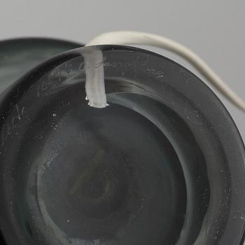 OVE SANDBERG, bordslampa, Kosta, 1900-talets andra hälft.