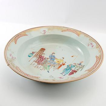 Bowl/hand basin porcelain China 18th century.