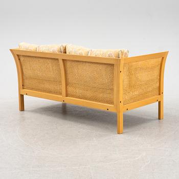 Arne Norell, a 'Rotang' beech and rattan sofa, Norell Möbel AB.
