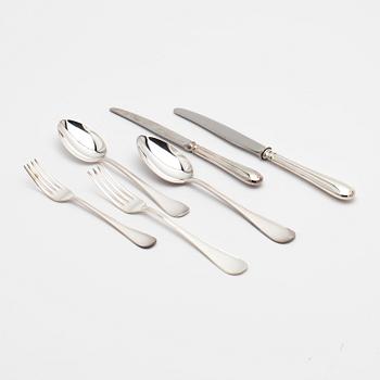 Cutlery service, 72 pieces, "Svensk", GAB, 1980-1989, Sweden.