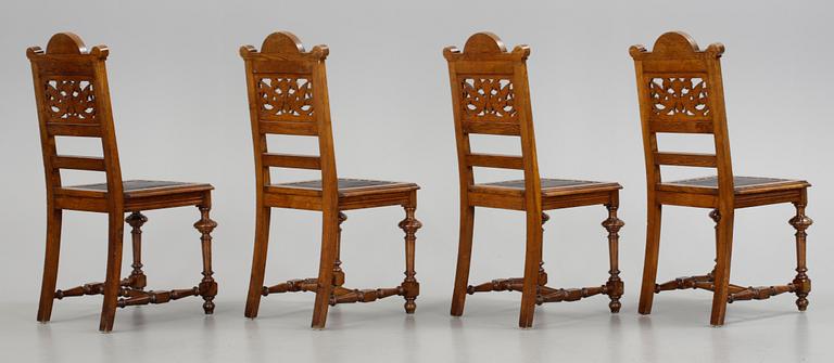 STOLAR, 4 st, senempire, 1800-talets mitt.