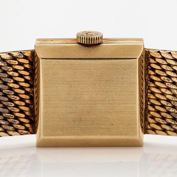 Omega, wristwatch, 17 x 17 mm.