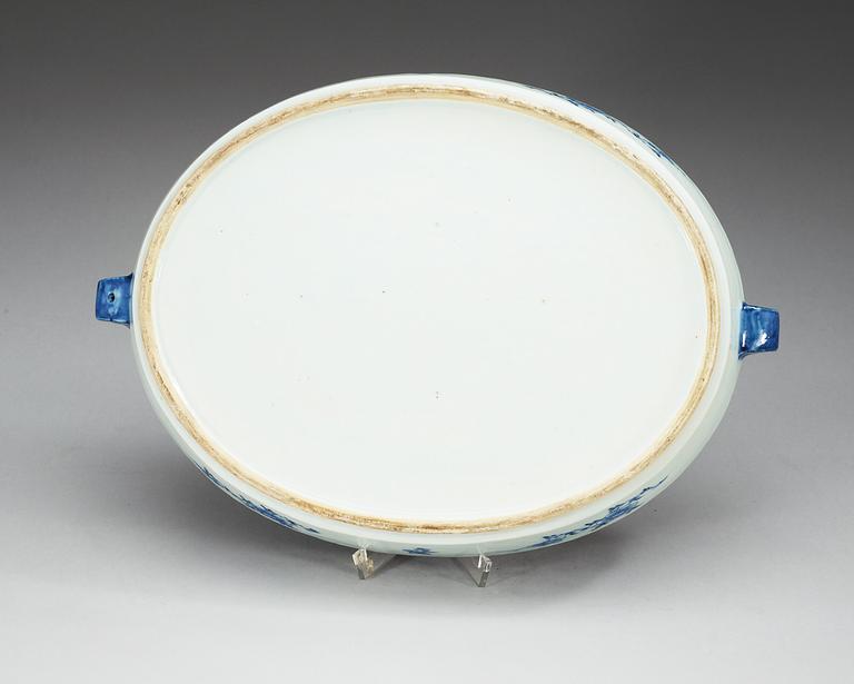 VÄRMEFAT, kompaniporslin. Qing dynastin, Jiaqing (1796-1820).