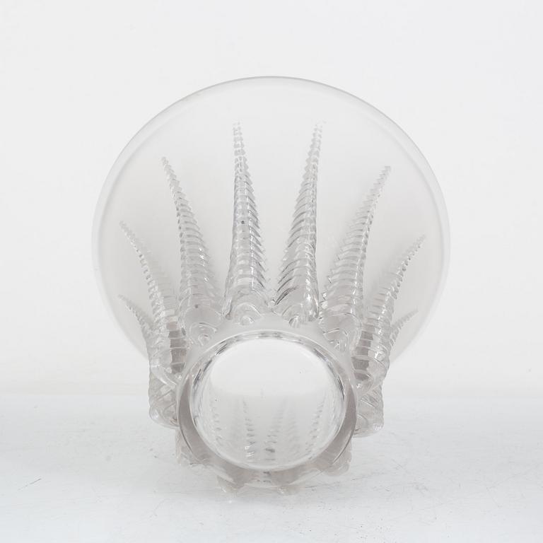 René Lalique, vas, glas, "Font-Romeu", Lalique, Frankrike, efter 1945.