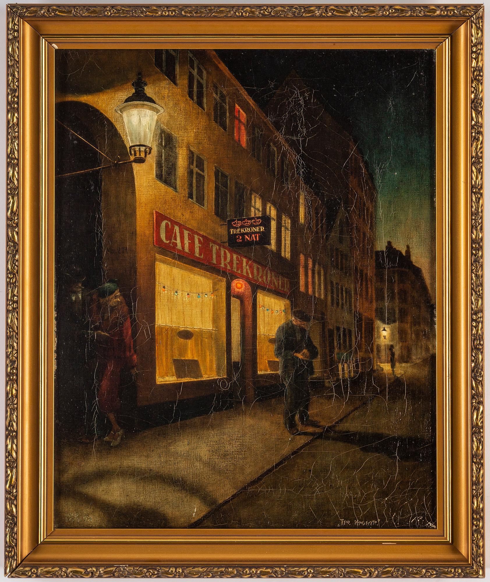 HARALD ENGMAN, oil on canvas, signed.