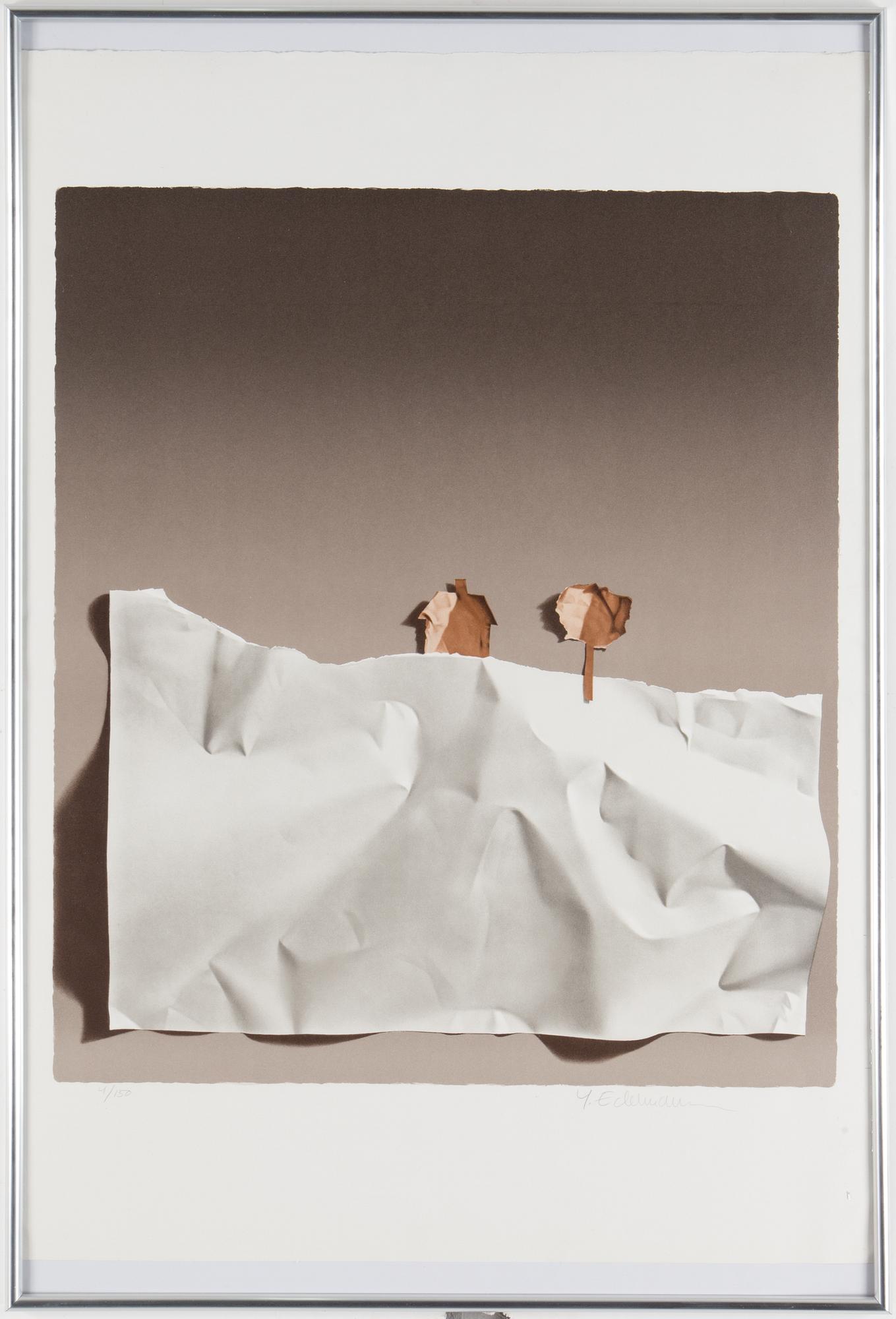 YRJÖ EDELMANN, color litograph. Signed and numbered 4/150.