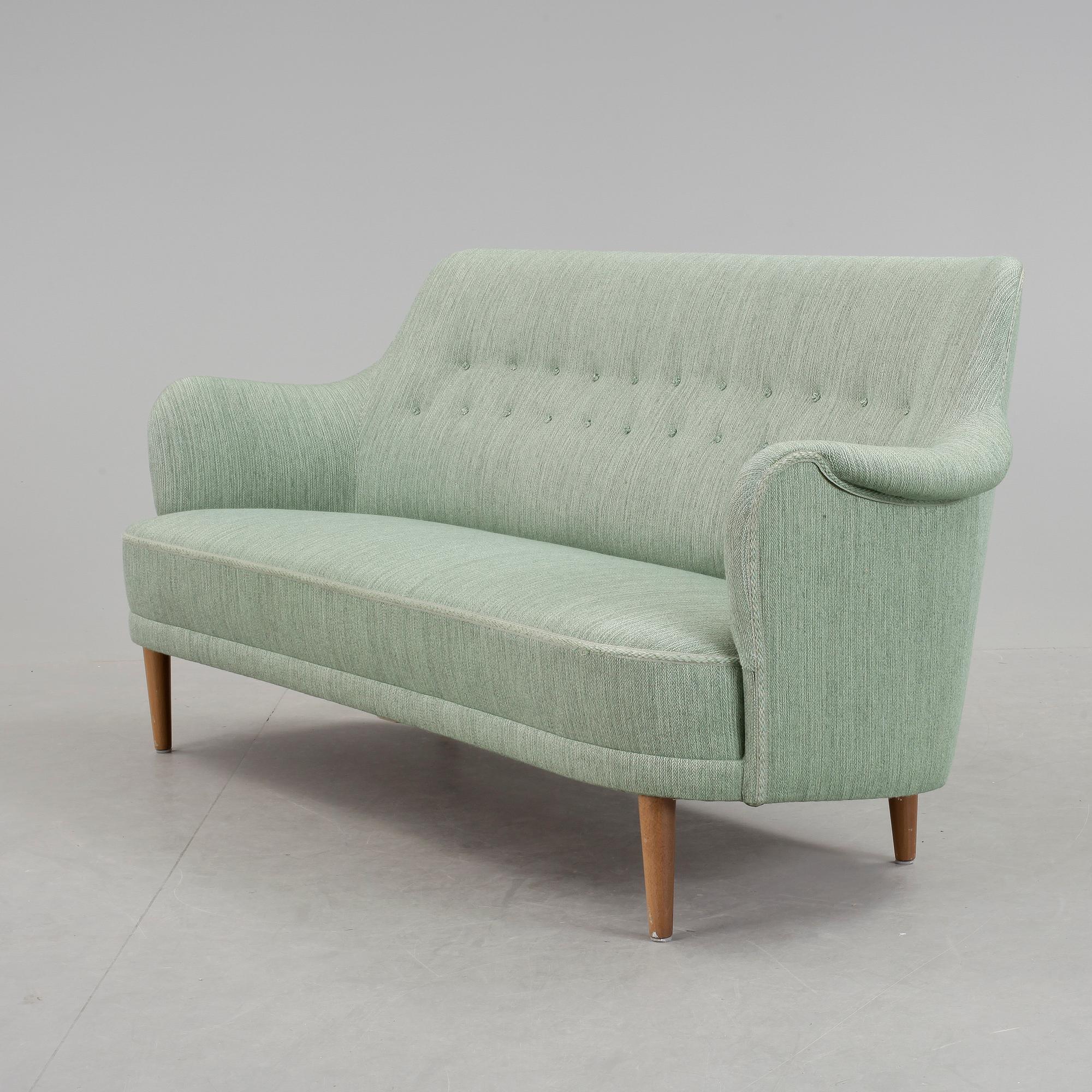 SOFFA, "Samsas", Carl Malmsten, O H Sjögrens Stoppmöbler, Tranås.