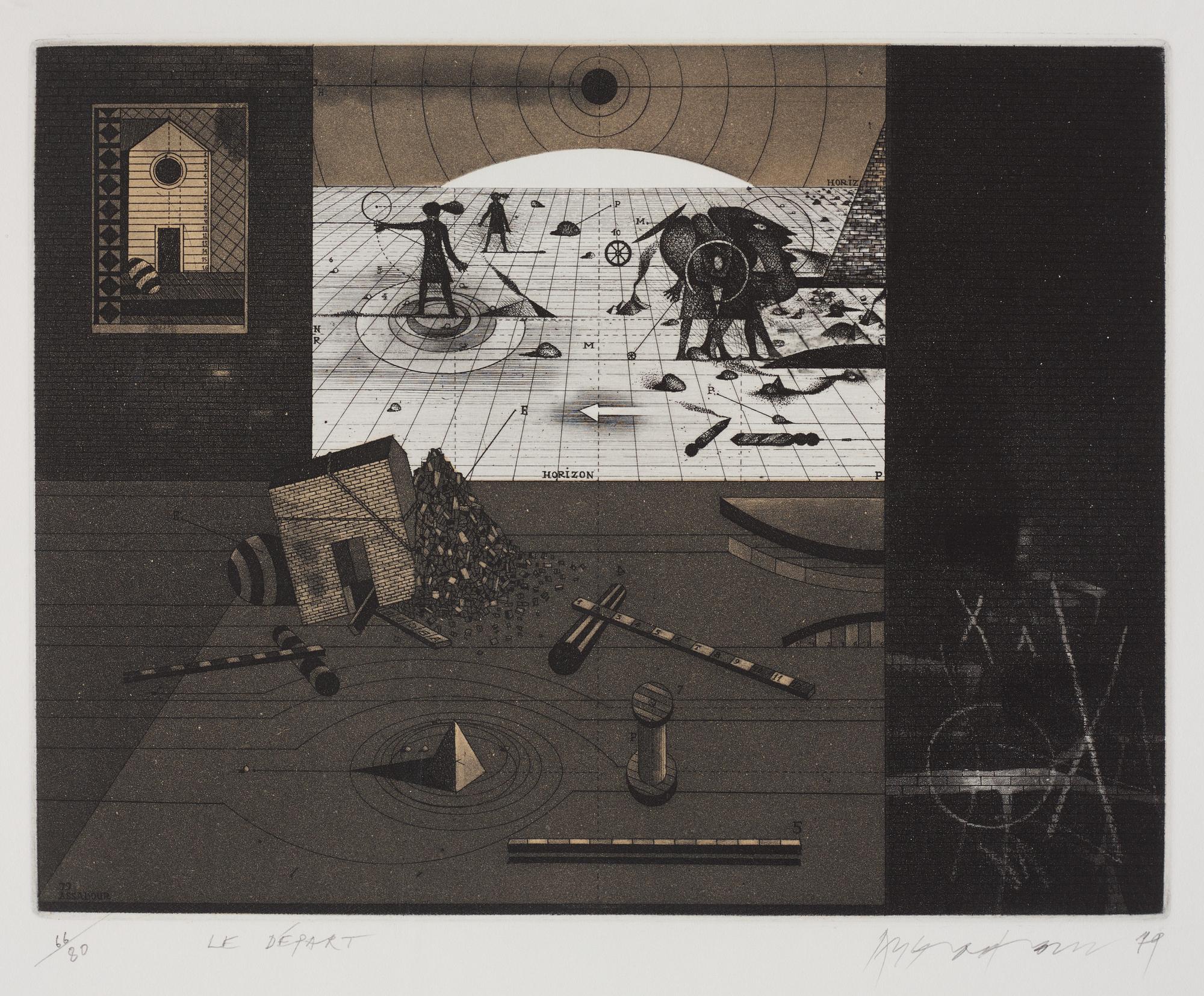 Assadour Bezdikyan, "Le départ".