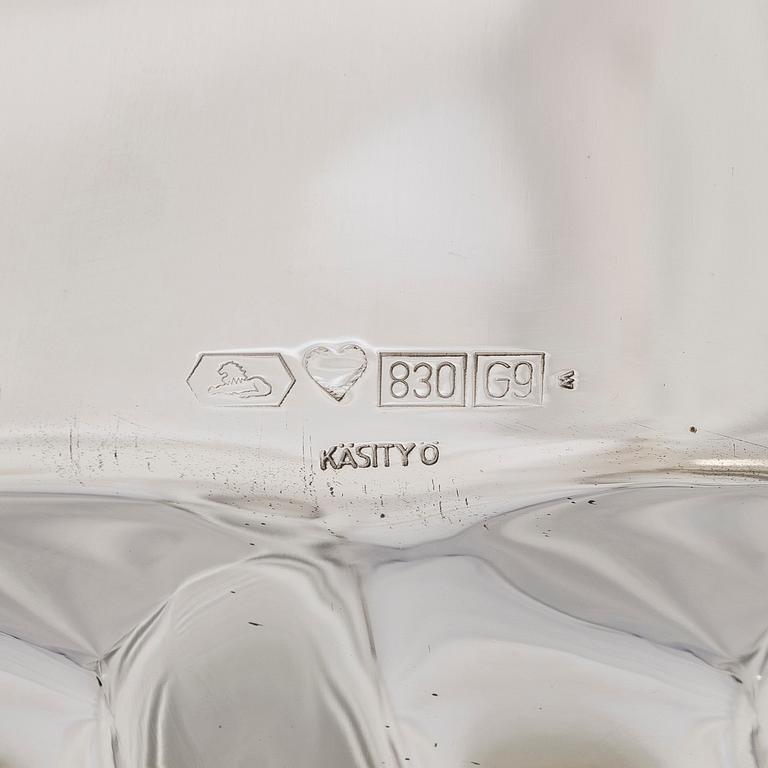 Bricka, silver, Kultakeskus, Tavastehus 2008.