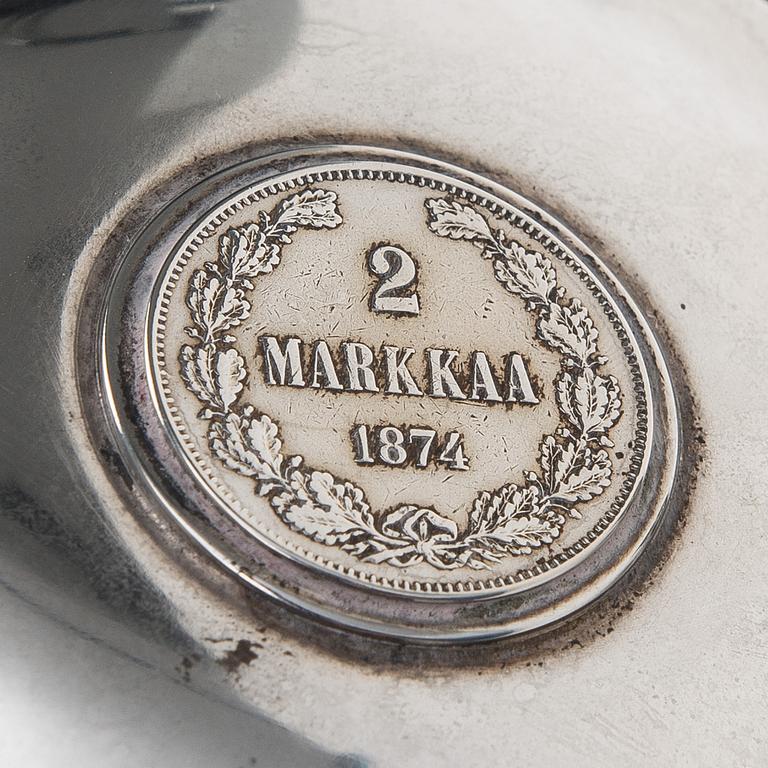 STOP, silver, Kultakeskus Oy, Tavastehus 1930-tal. Vikt 516 g.
