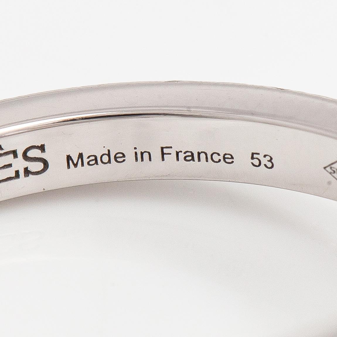 Hermès, ring, "Chaine d'Ancre Contour", 18K vitguld och diamanter.