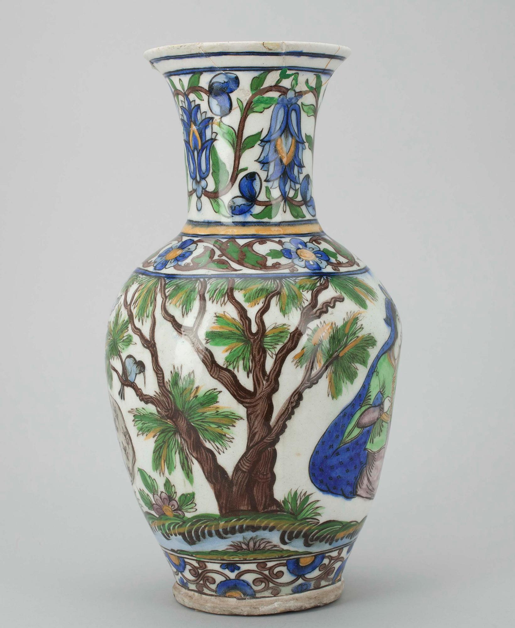 VAS, fajans, Persien 1700/1800-tal.