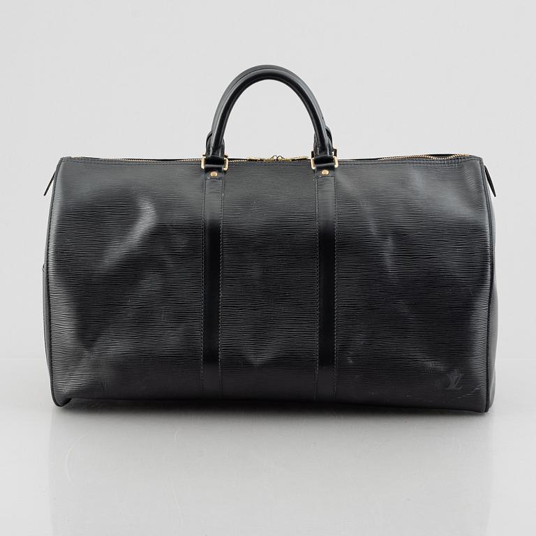 Louis Vuitton, weekend bag, "Keepall Epi 50", vintage.