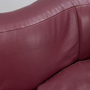 Jonathan de Pas, Donato D. Urbino & Paolo Lomazotti, a two-seat 'Onda' sofa, Zanotti, Italy, model launched 1985.