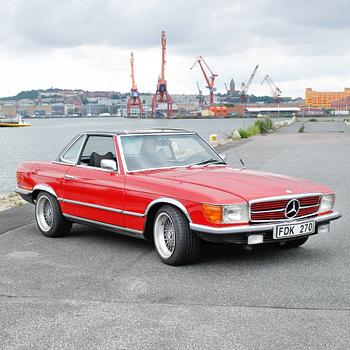 BIL, Mercedes Benz, 350 SL, 1972.