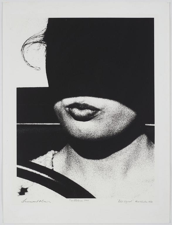 Lennart Olson, "Röd signal/Red light, Stockholm", 1970.