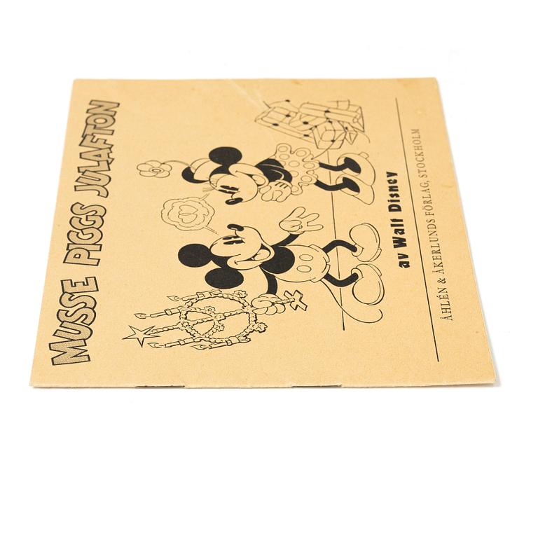 Comic book, "Mickey Mouse's Christmas Party", 1936.