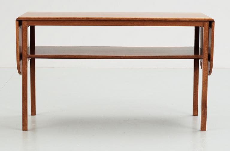 A Josef Frank mahogany table, Svenskt Tenn, model 1059.