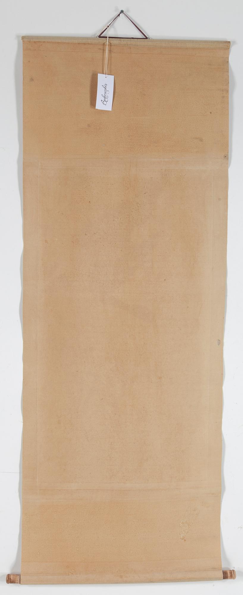Three hanging scrolls, second half of the 20th century, attributed to Li Yaoping, Gao Xiang and Lu Hui.