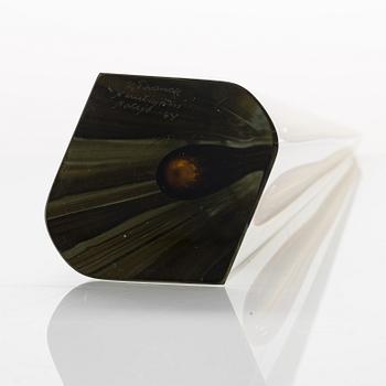 Kaj Franck, skulptur, modell KF 246, signerad K. Franck Nuutajärvi Notsjö -64.