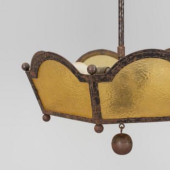 A CEILING LIGHT, first half of the 20th century.