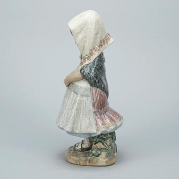 FIGURIN, keramik, Lladro, märkt RA, Spanien. 1900-talets andra hälft.
