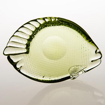 TAPIO WIRKKALA, A Kala (Fish) Ashtray, signed Tapio Wirkkala Iittala.