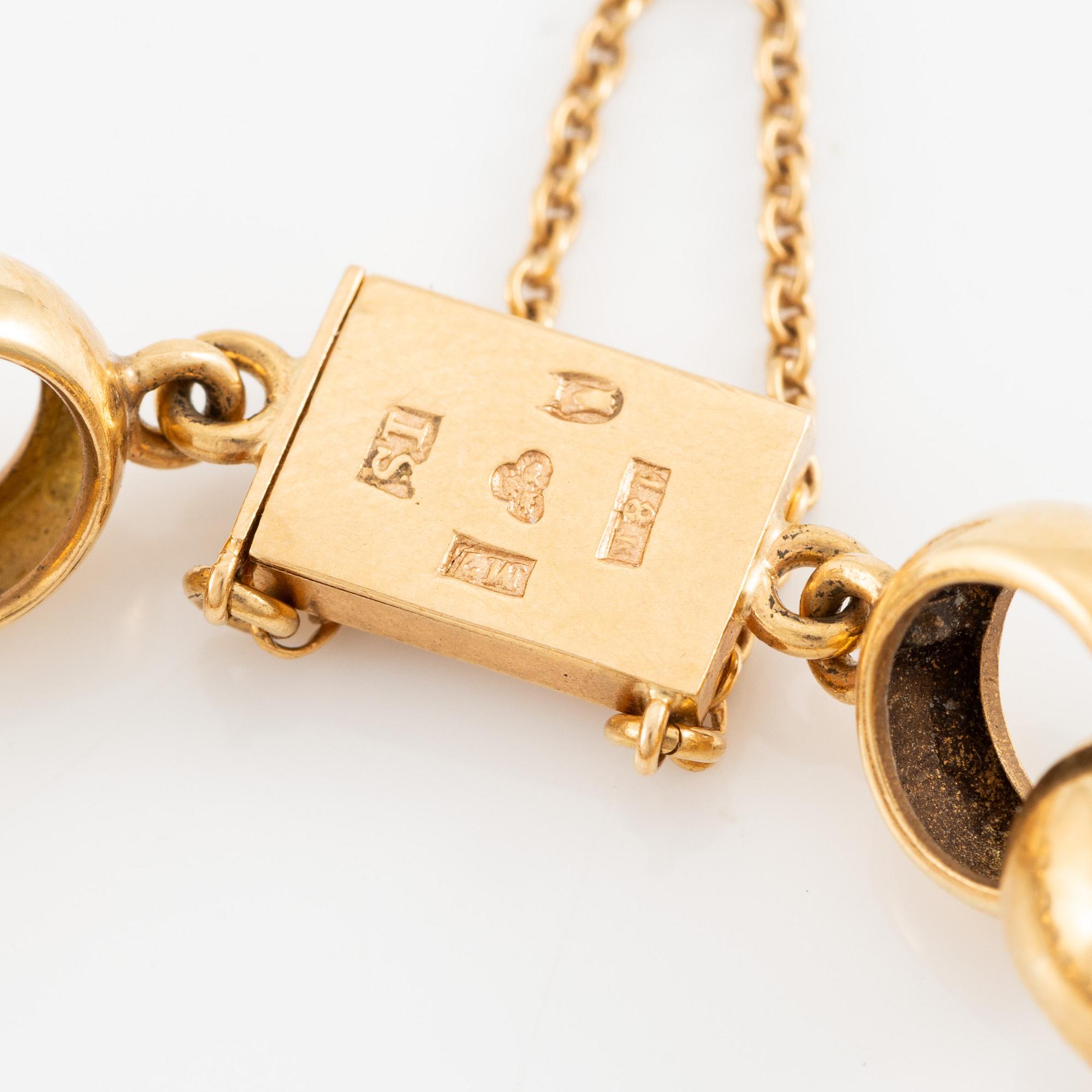 Bracelet 18K gold.